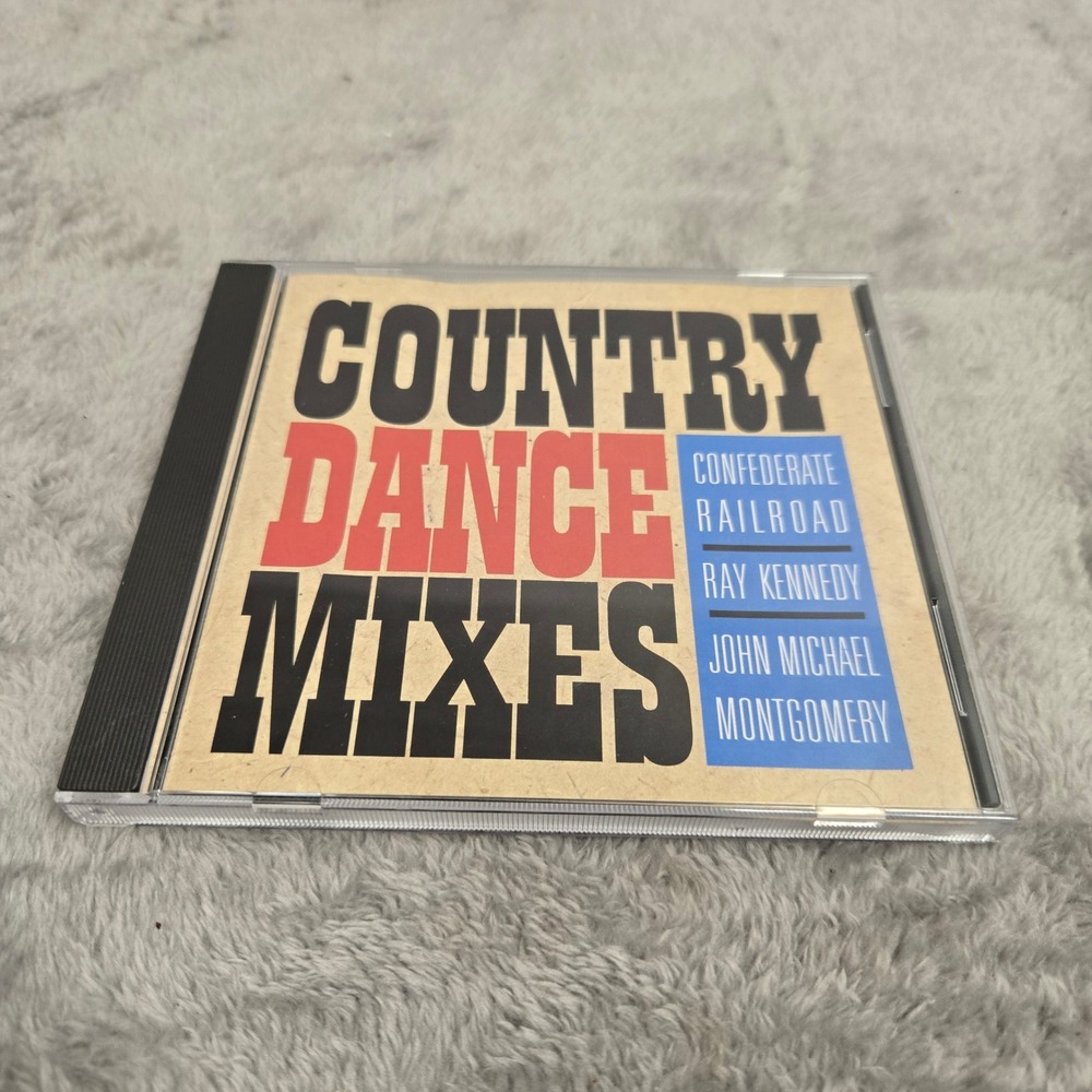Country Dance Mixes CD 1993 Atlantic John Michael Montgomery Railroad